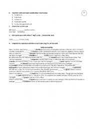 English Worksheet: Gerund and Infinitive