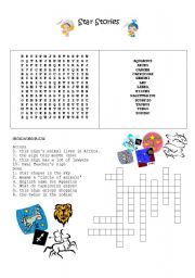 English worksheet: Zodiac Worksheet 2