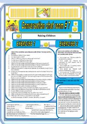 English Worksheet: Conversation Chat room #7 