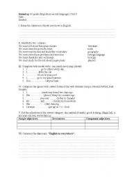English Worksheet: round up