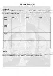 English worksheet: GATTACA