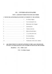 English worksheet: QUESTIONS WITH 