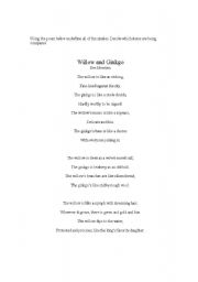 English Worksheet: Similie Practice