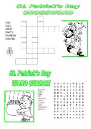 English Worksheet: St. Patricks Day