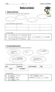 English worksheet: tenses