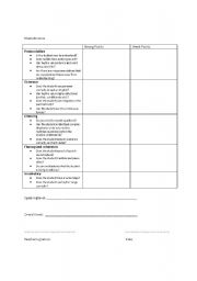 English Worksheet: Placement Test Speaking