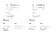 English Worksheet: animal crossword