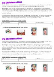 English Worksheet: Christmas in England