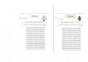 English worksheet: Christmas puzzle soup