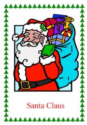 English Worksheet: Christmas Flashcards 2 - reuploaded