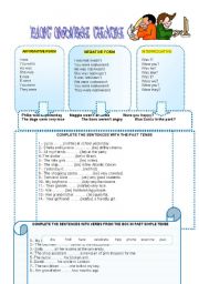 English Worksheet: PAST SIMPLE TENSE