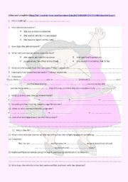 English Worksheet: Chubby girl - Listening