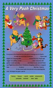 Comprehension - A Very Pooh Christmas