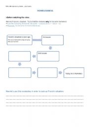 English Worksheet: Homelessness: Homeless Teenagers ABC 7 San Francisco Reports 