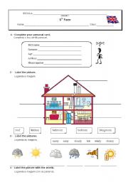 English Worksheet: Reviewing vocabulary