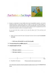 English Worksheet: Past Perfect vs Past Simple 