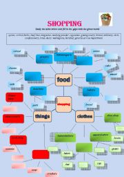 Shopping - ESL worksheet by noateacher