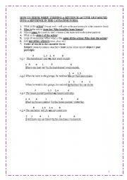 English worksheet: causative form - how to think, guide + practice * FULLY EDITABLE * TEACHERS KEY INCLUDED