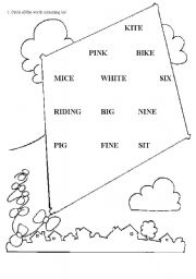 English worksheet: Kite