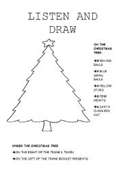 English Worksheet: christmas time 3