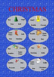 English worksheet: xmas worksheet