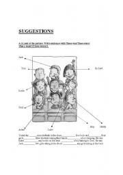 English Worksheet: suggesstions