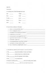 English Worksheet: Plural nouns
