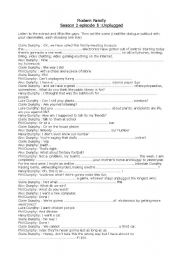 English Worksheet: Modern Family (series) season 2 episode 5 + transcript