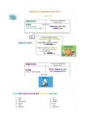 English Worksheet: COMPARATIVES AND SUPERLATIVES