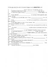 English worksheet: Second conditional worksheet