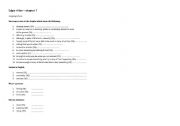 English worksheet: Edgar Allan Reading Comprehension Questions