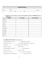 English Worksheet: SEVERAL GRAMMAR CONTENTS