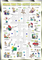 Phrasal Verbs (Eighth series). Crossword (Part 3/3)