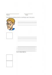 English Worksheet: Emotion Response