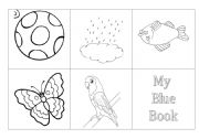 English Worksheet: My Blue Book