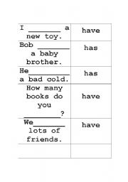 English Worksheet: 