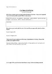 English Worksheet: Globalization