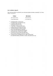 English Worksheet: Conditionals