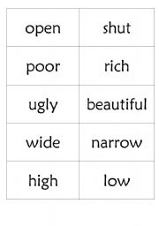 English Worksheet: english adjectives
