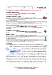 English Worksheet: Passive Voice Practice