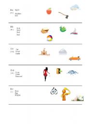 English worksheet: Alphabet