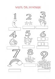 English worksheet: NUMBERS