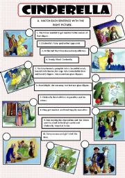 English Worksheet: CINDERELLA