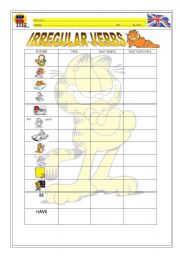 Irregular verbs