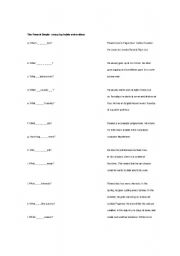English Worksheet: present simple