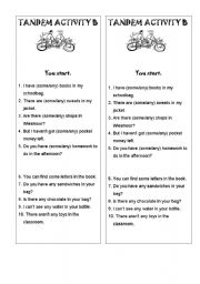 English Worksheet: some & any