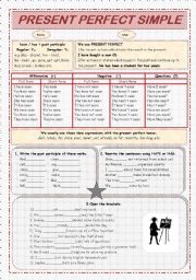 English Worksheet: Present Perfect