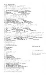 English Worksheet: IF CLAUSE 