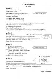 English Worksheet: generations gap