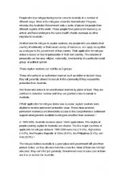 English Worksheet: Novel summarise reflection 